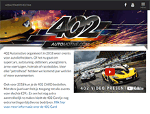 Tablet Screenshot of 402automotive.com